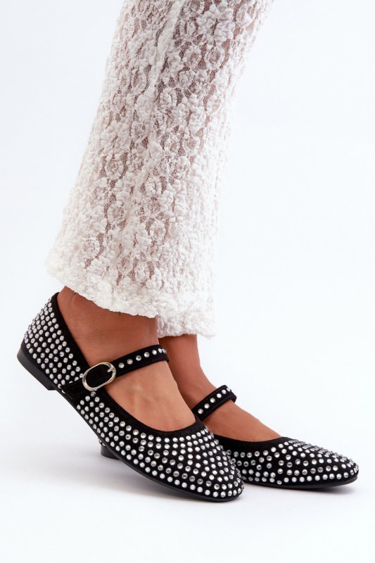 Baleriny Model Tinara T613P Black - Step in style