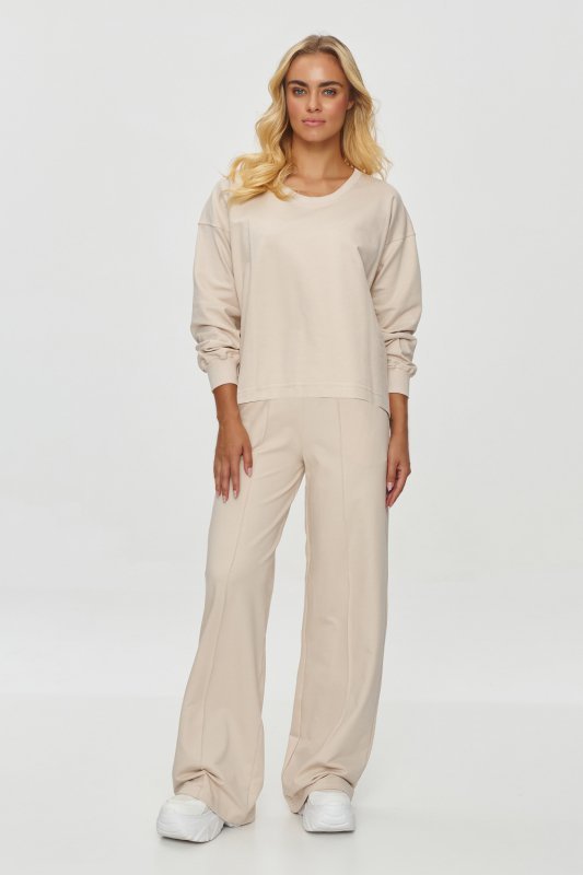 Spodnie komplet Model M849 Light Beige - Makadamia