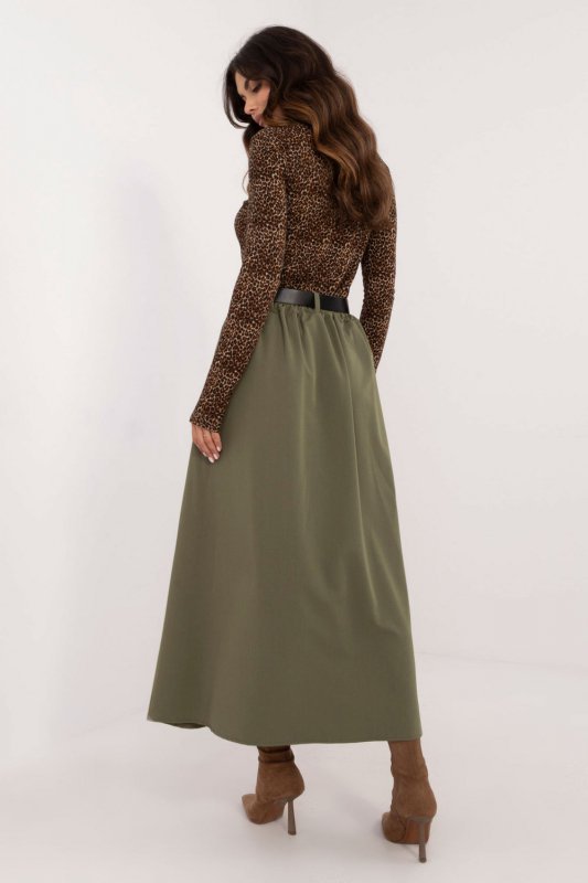 Spódnica Model DHJ-SD-19720.83 Khaki - Italy Moda
