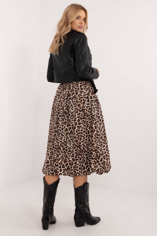 Spódnica Model DHJ-SD-19863-2.55 Black/Beige - Italy Moda