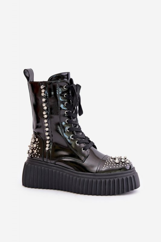 Botki Model DA MR880-079 Black - Step in style