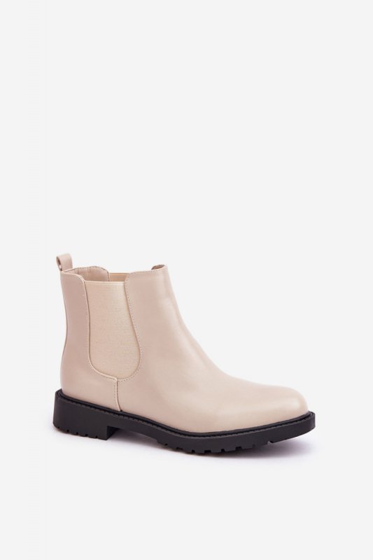 Sztyblety Model Selanna 22-313 Beige - Step in style