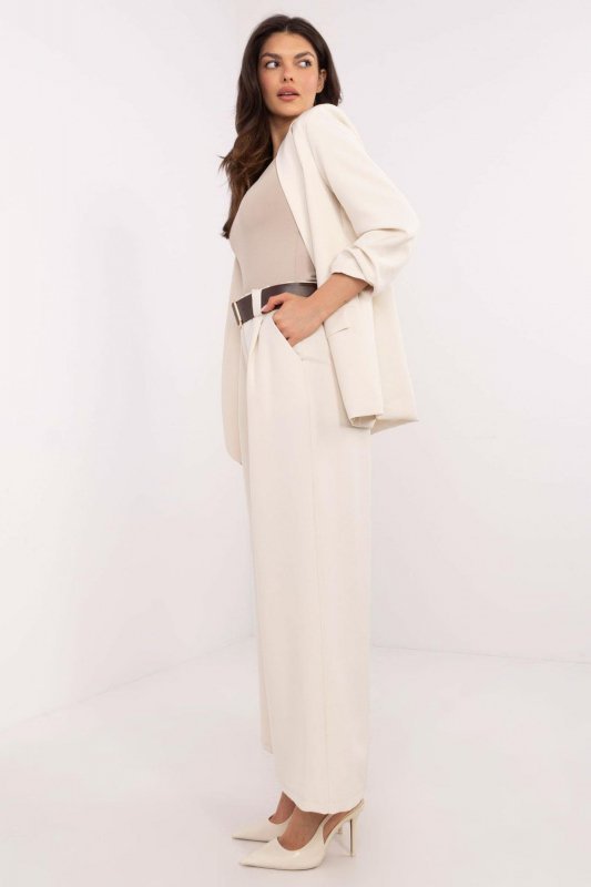 Spodnie Damskie Model DHJ-SP-5583-1.83 Light Beige - Italy Moda