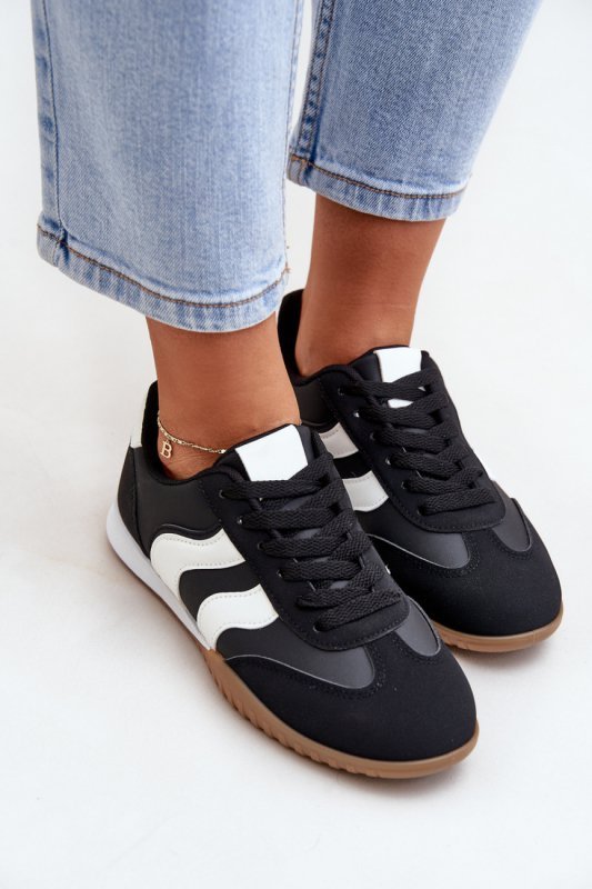 Buty Sportowe Model Maretina BL582P Black - Step in style