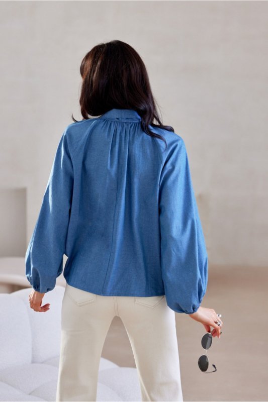 Bluzka Model Gigi BLU0201-J03 Blue - Roco Fashion