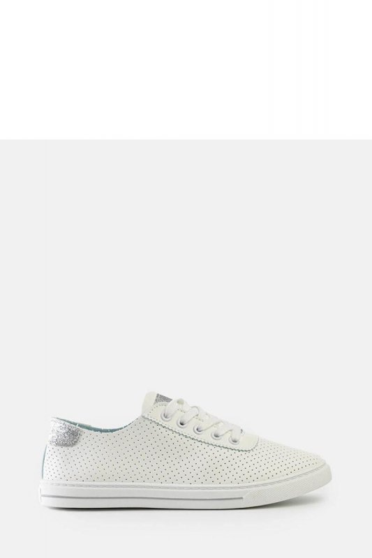 Białe perforowane sneakersy Ruala - Solea