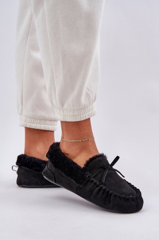 Kapcie Model Kleogoria MD1037-1 Black - Step in style