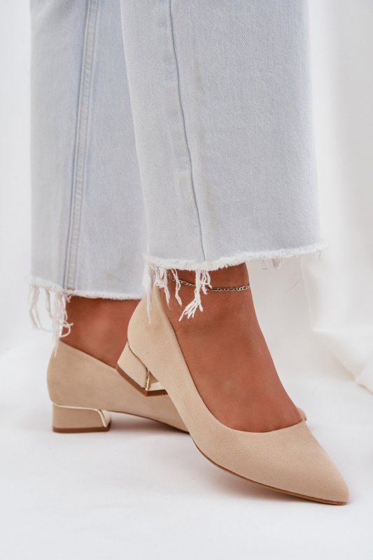 Czółenka Model Terilara M362 Beige - Step in style