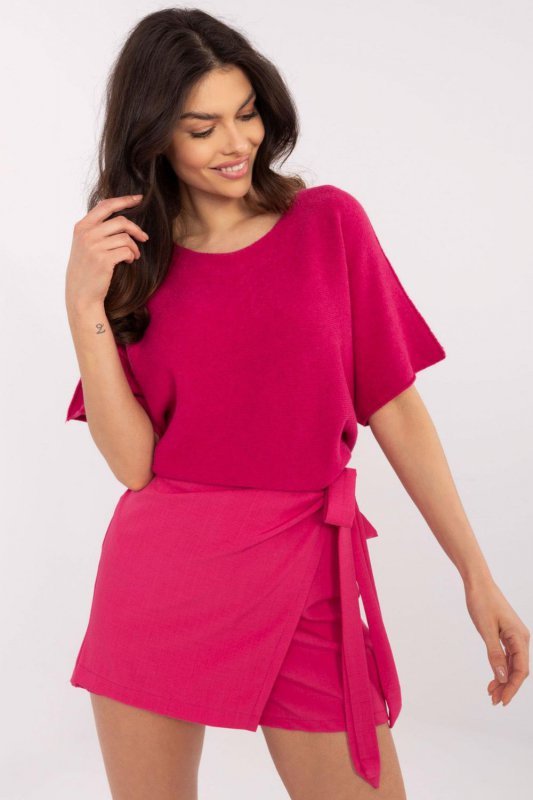 Spodnie Spódnicospodnie Model MI-SD-121388.39 Fuksja - Italy Moda