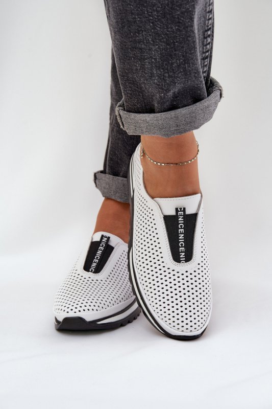 Półbuty Model S.Barski LR51-672 White - Step in style