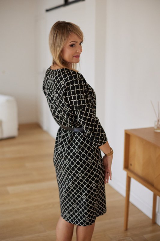 Sukienka Model AA M376/K Black - La Aurora