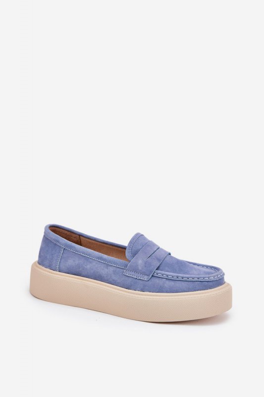 Mokasyny Model Vinceza 79535 Blue - Step in style