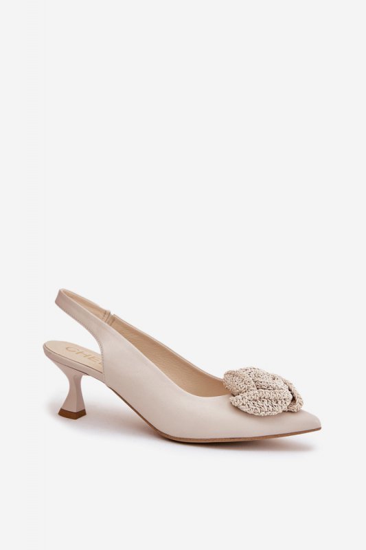 Czółenka Model CheBello 4666 Beige - Step in style