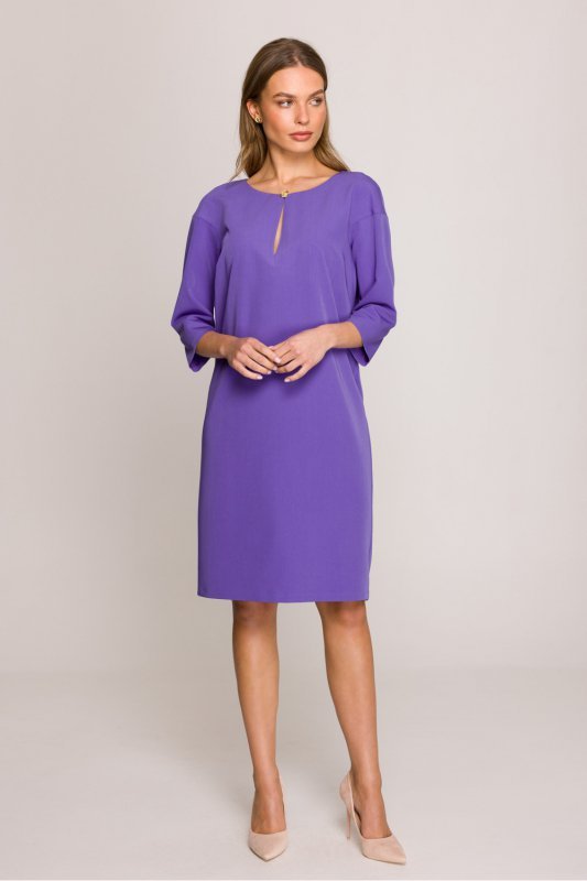 Sukienka Model S394 Violet - Stylove