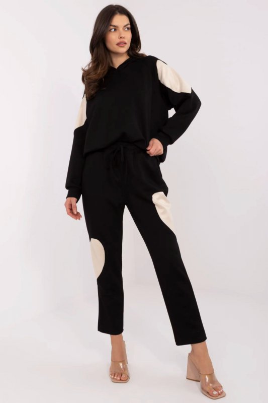 Spodnie Komplet Model MI-KMPL-M6156.98 Black - Italy Moda