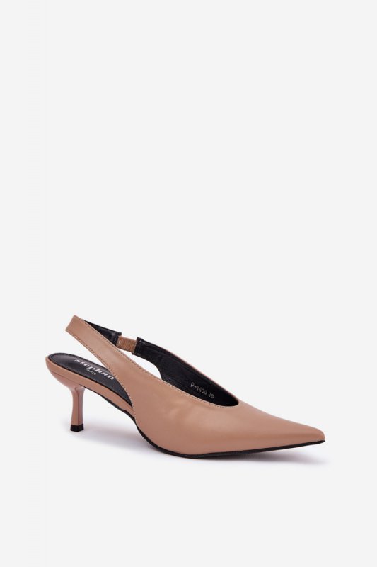 Szpilki Model Aricandia P-1436 Dark Beige - Step in style