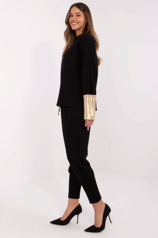 Spodnie Komplet Model DHJ-KMPL-9311.97 Black - Italy Moda