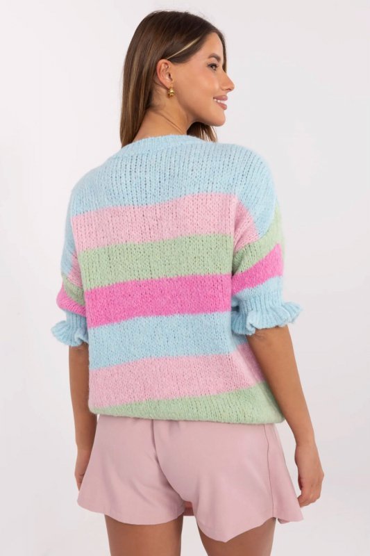 Sweter Damski Model MI-SW-1903.94 Blue - Italy Moda