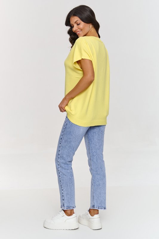 Kamizelka Model S157 Yellow - Makadamia