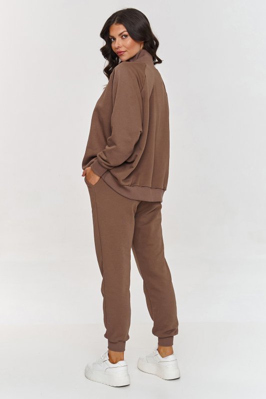 Spodnie Komplet Model A5 Mocca - Makadamia