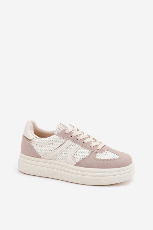 Buty Sportowe Model Lesida 8912 Beige - Step in style