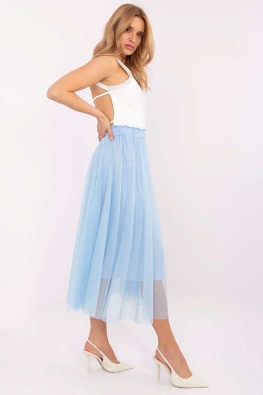 Spódnica Model DHJ-SD-19568.13X Light Blue - Italy Moda