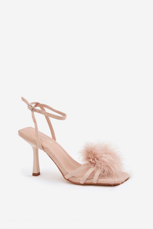 Sandały Model Xaliope P-1408 Beige - Step in style