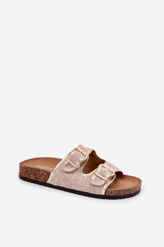 Sandał Klapki Model Osoffe 666-31 Gold - Step in style