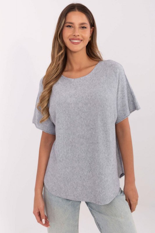 Sweter Damski Model MO-SW-0703.63 Grey - Italy Moda