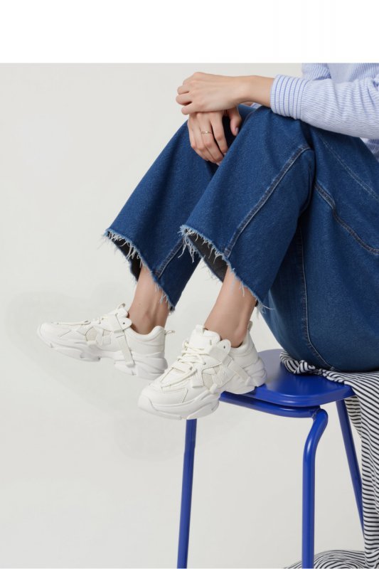 Damskie Sneakersy TITAN ? White - Inello