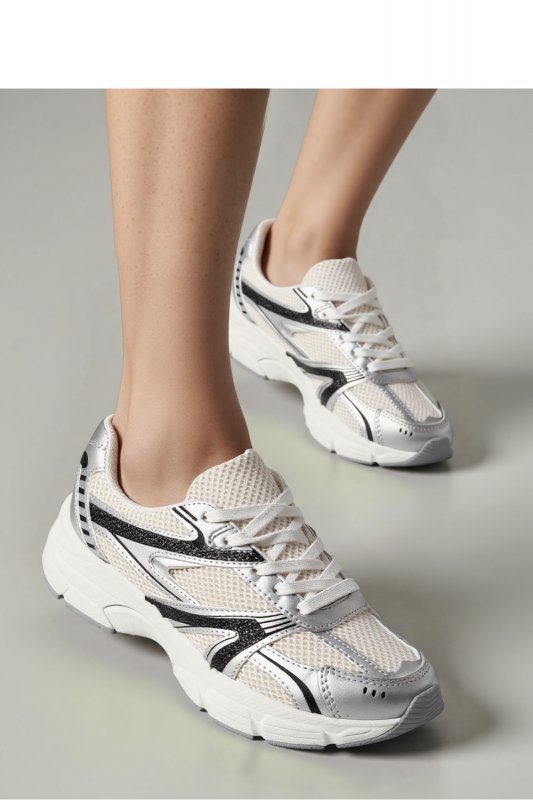Damskie Sneakersy DYNAMIC ? Silver - Inello