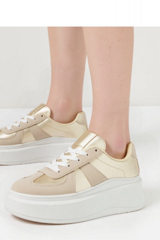 Damskie Sneakersy CITY CHIC GOLD - Inello