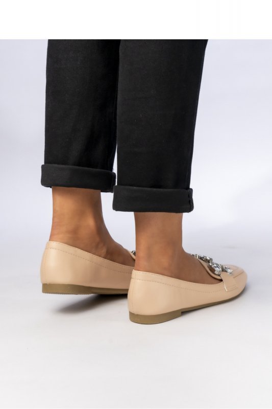 DAMSKIE MOKASYNY ELEA BEIGE - Inello
