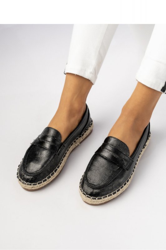 Damskie Mokasyny ? Black LUMI BLACK - Inello