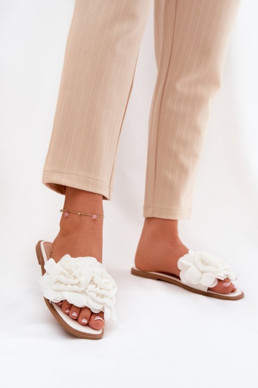 Sandał Klapki Model Misorsse BJ718 White - Step in style