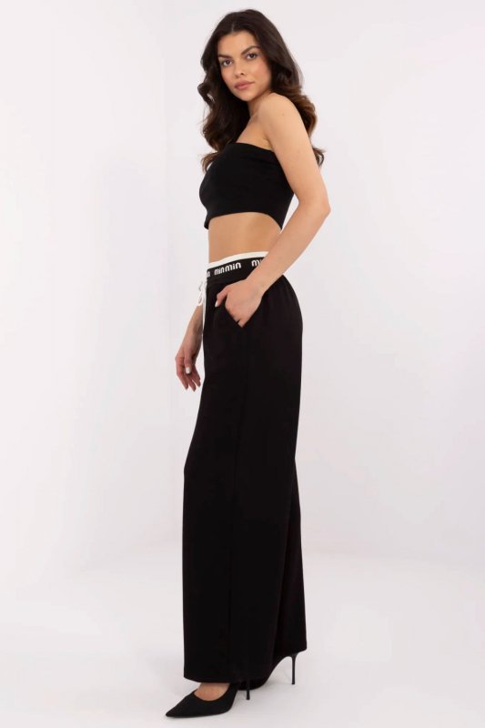 Spodnie Dresowe Model MI-SP-617961.89 Black - Italy Moda