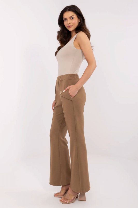 Spodnie Dresowe Model DHJ-SP-20518.12 Light Brown - Italy Moda