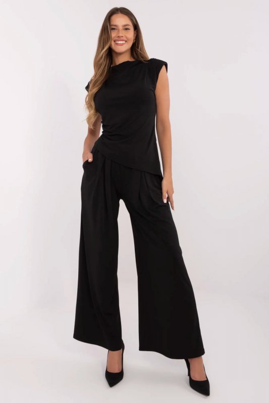 Spodnie Komplet Model DHJ-KMPL-20757.85 Black - Italy Moda