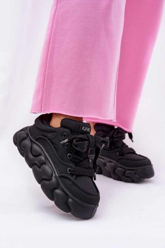 Buty Sportowe Model Goe RR2N4044 Black - Step in style