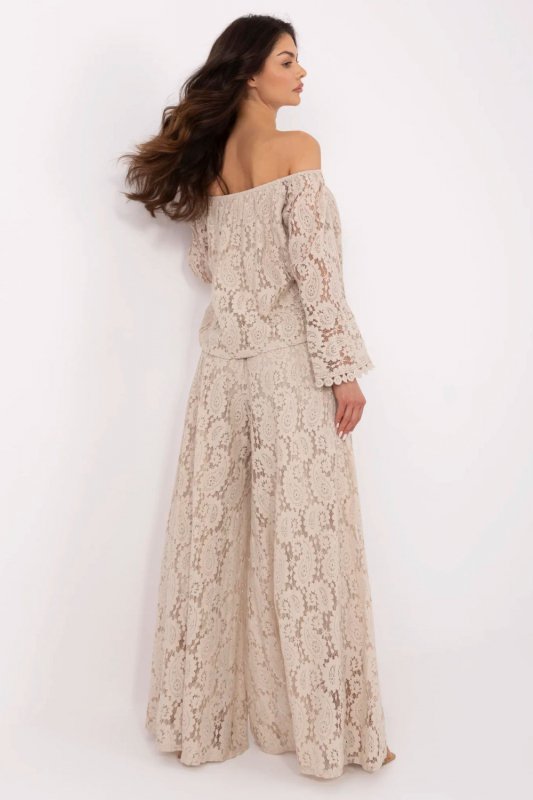 Spodnie Damskie Model MI-SP-88501.81 Beige - Italy Moda