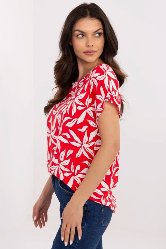 Bluzka Model D73771M10978X Coral - Sublevel