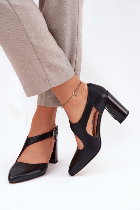 Czółenka Model Vinceza 91133 Black - Step in style