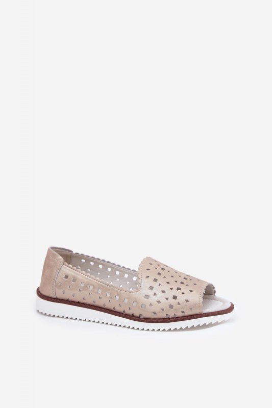 Baleriny Model S.Barski LR51-922 Beige - Step in style