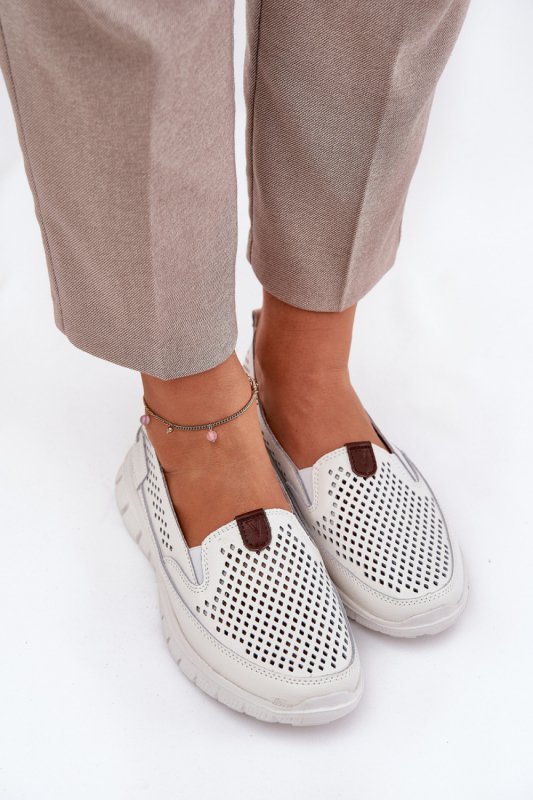 Baleriny Model Vinceza 95336 White - Step in style