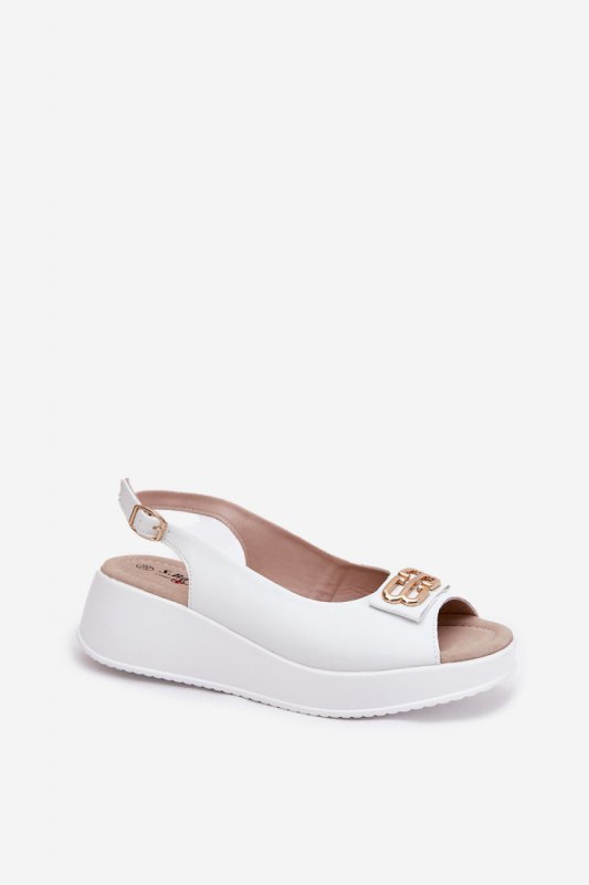 Sandały Model S.Barski LR51-593 White - Step in style