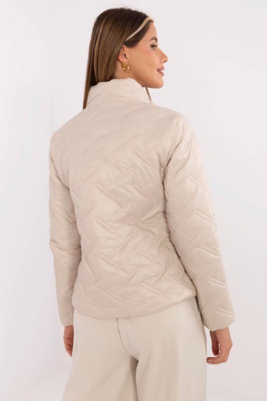 Kurtka Damska Model MI-KR-88625.12 Beige - Italy Moda