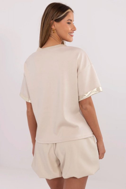 Bluzka Model MI-BZ-M61771.81 Beige - Italy Moda