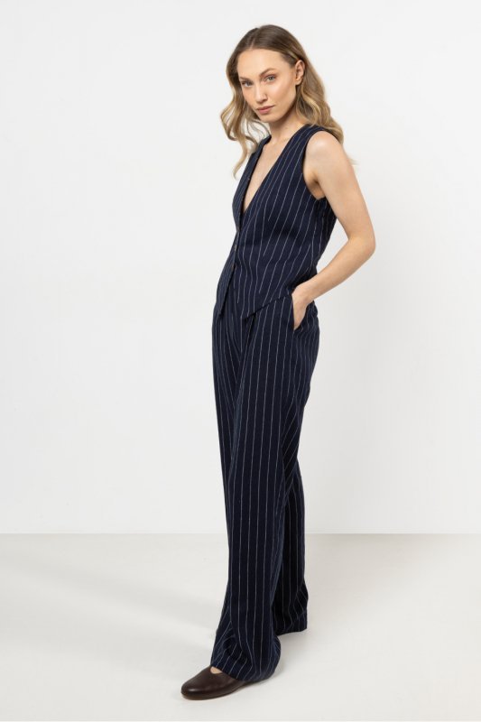 Spodnie Damskie Model A725 Navy - awama