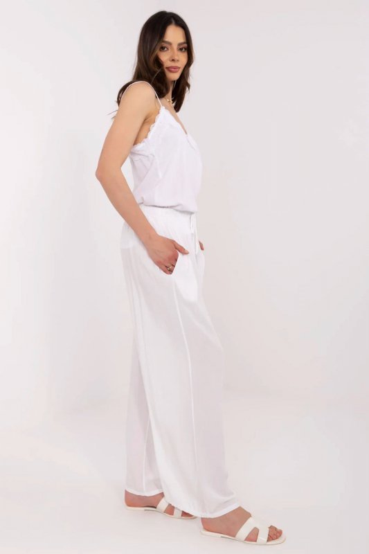 Spodnie Damskie Model MI-SP-25734.78 White - Italy Moda
