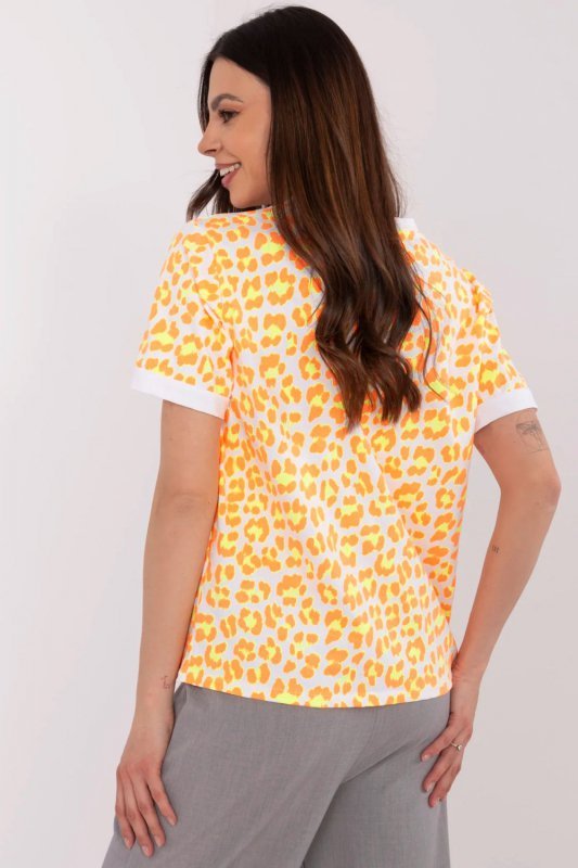 Bluzka Model MI-BZ-M6313.94 Orange - Italy Moda